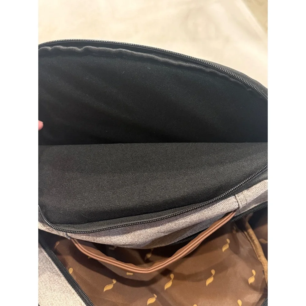 Young Living 2021 Convention Backpack Brown Grey Essential Oil Laptop‎ Bag- New
